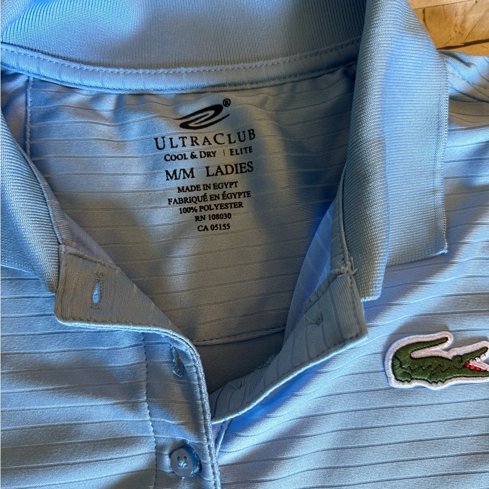Lacoste Blue Short Sleeve Polo Shirt